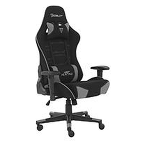 OCELOT GAMING - SILLA OCELOT GAMING OST-BLACK MIST / TELA AUTOMOTRIZ / BASE NYLON AJUSTABLE / DESCANSABRAZOS 1D / PISTON CLASE 4 / RECLINABLE 90-155 GRADOS / HASTA 150KG / COJIN...