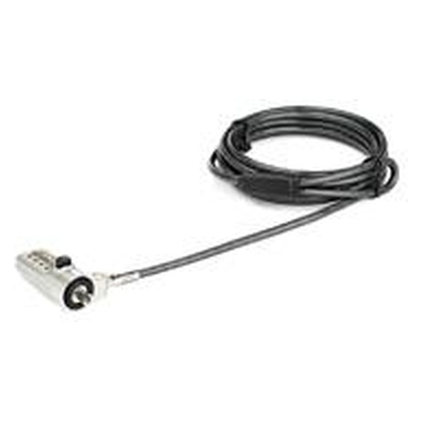 STARTECH.COM - CANDADO DE SEGURIDAD PARA LAPTOP SEGURO COMBINACION DE 4 DIGITOS PARA DISPOSITIVOS CON WEDGE DE 2M - DE ACERO REVESTIDO EN VINILO - STARTECH.COM MOD. LTLOCKNBL