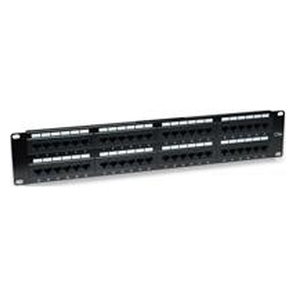 Panel de Parcheo Intellinet 513579, Cat 5e, 48 Ptos 2 Niv.