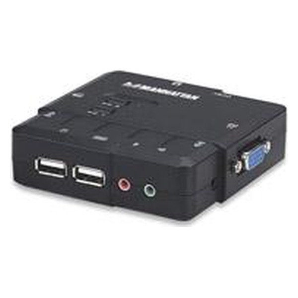 Switch KVM Manhattan 2:1 USB Desktop
