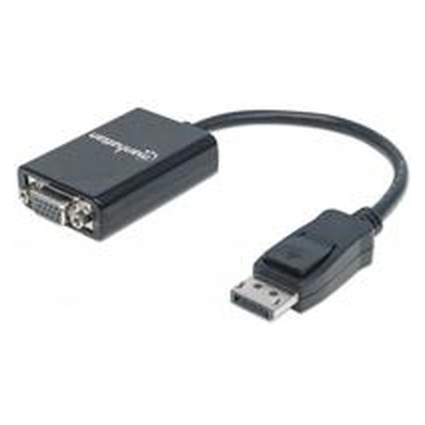 Adaptador Manhattan DisplayPort a VGA H 15cm