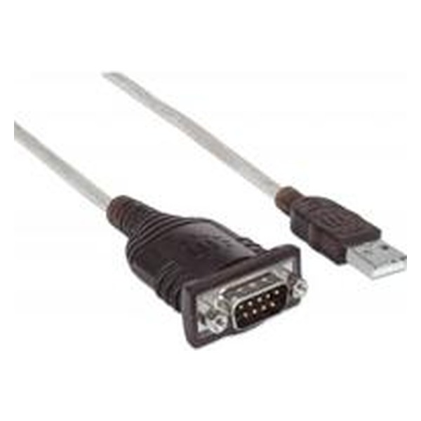 MANHATTAN 151849 Convertidor USB a Serial DB9M 1.8M
