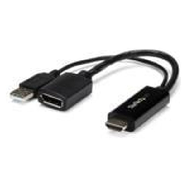 STARTECH.COM - ADAPTADOR DE VIDEO HDMI A DISPLAYPORT - CONVERTIDOR 4K ALIMENTADO POR USB - STARTECH.COM MOD. HD2DP