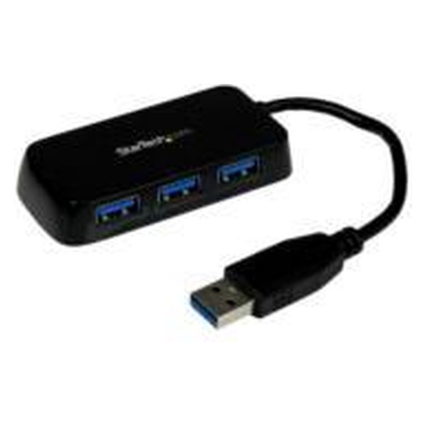 Startech.com Hub USB 3.0 4 Puertos ST4300MINU3B Negro