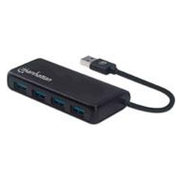 MANHATTAN HUB USB 3.2 4 Puertos - 164900