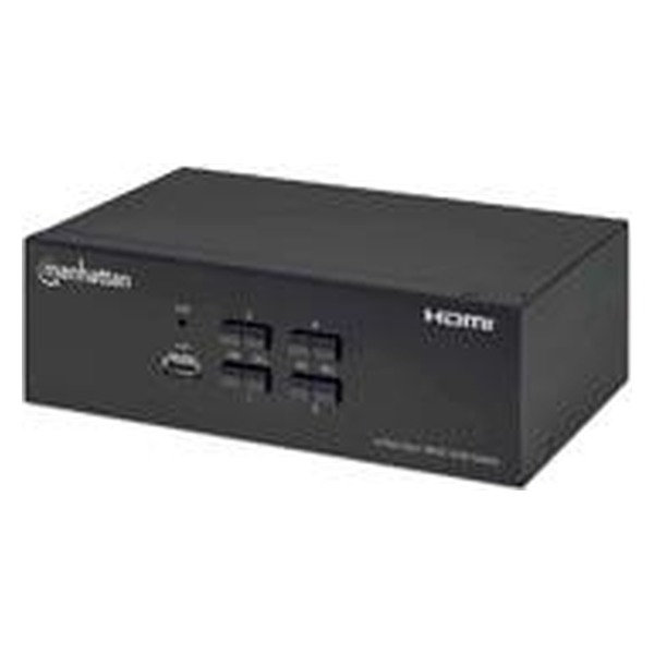 MANHATTAN 153539: Mux KVM HDMI Doble Monitor 4K@30Hz USB 2.0