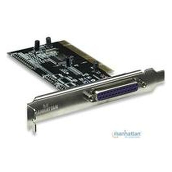MANHATTAN Tarjeta PCI Paralela 1 Puerto USB