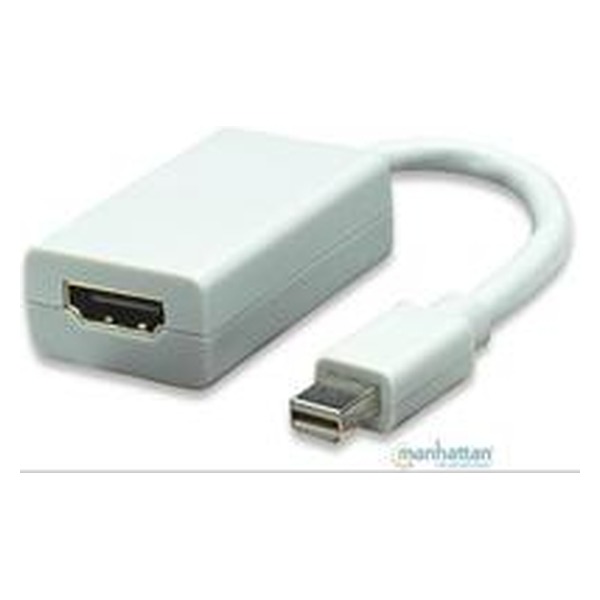 Manhattan Adaptador Mini DisplayPort M a HDMI H 1080p