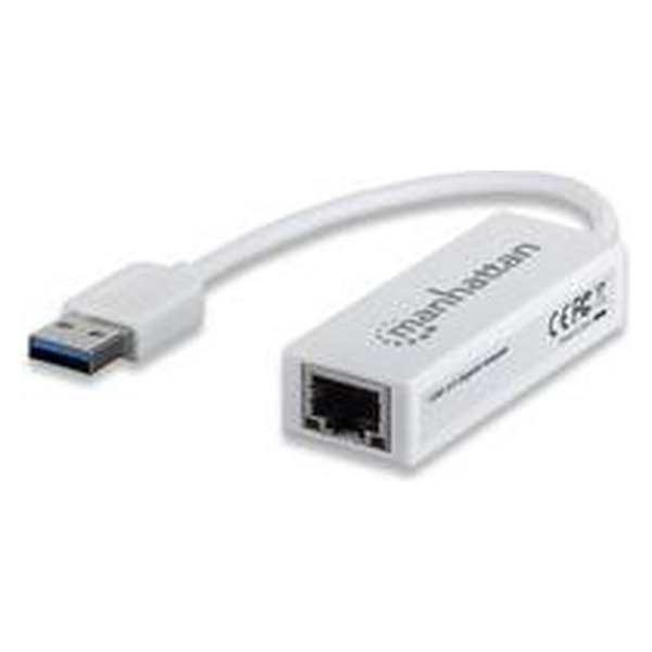 Adaptador Manhattan USB 3.0 a Red Gigabit Ethernet
