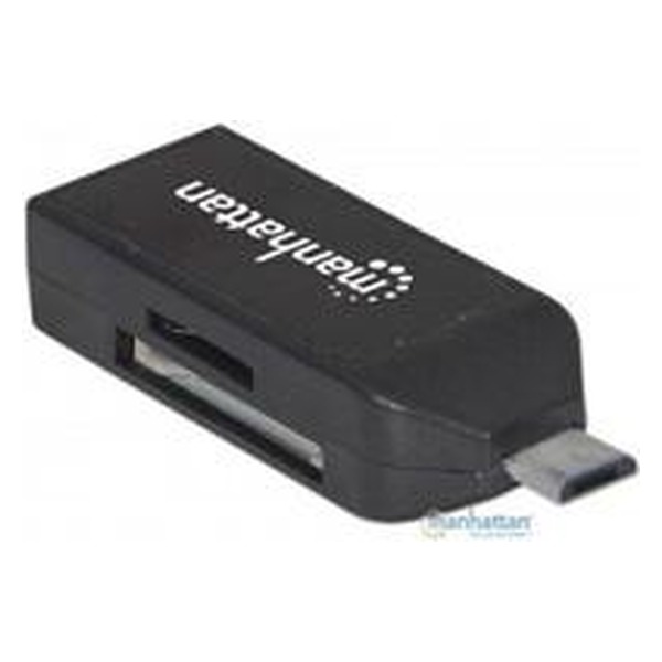 MANHATTAN 406222 Lector Tarjetas OTG USB 2.0