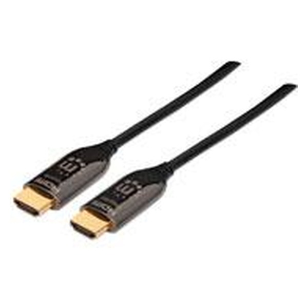 MANHATTAN - CABLE HDMI,MANHATTAN,355445, 2.0 FIBRA OPTICA M-M  50.0M