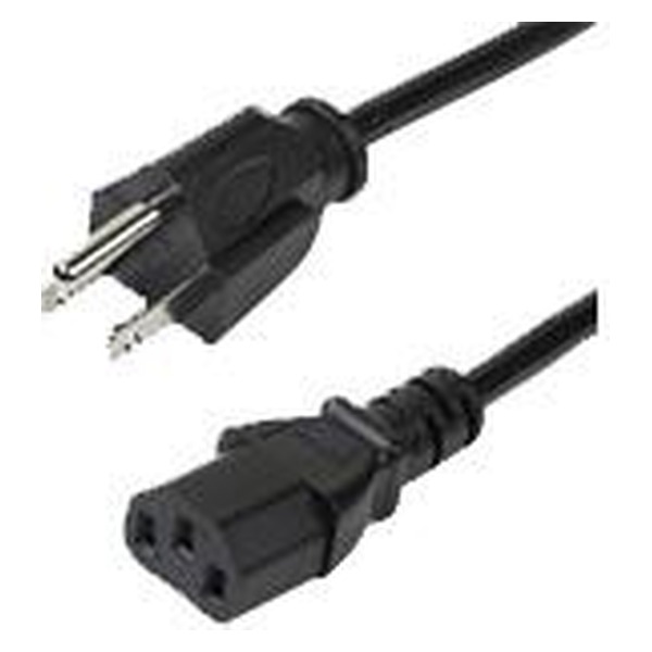 STARTECH.COM - PAQUETE DE 10 CABLES DE CORRIENTE DE 3M ESTANDAR DE ALIMENTACION PARA COMPUTADORA - 18 AWG - NEMA5-15P A C13 - 10A 125V - STARTECH.COM MOD. PXT1011010PK