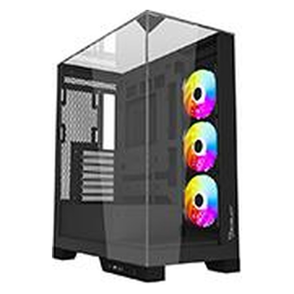 Gabinete Ocelot Gaming Glass Hunter 3 ATX Mid Tower Negro