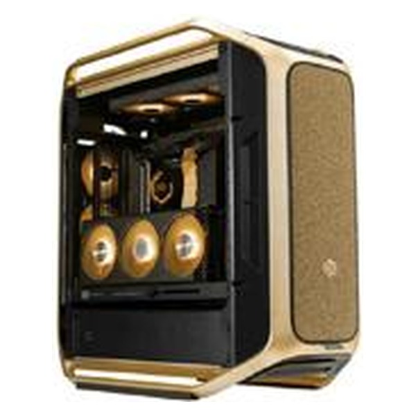 Gabinete Cooler Master Cosmos Alpha Gold Edición Limitada