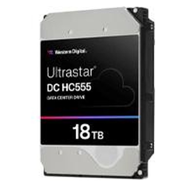 WD - WESTERN DIGITAL - DISCO DURO INTERNO WD ULTRA STAR HC555 18TB 3.5 ESCRITORIO SATA3 6GB/S 512MB 7200RPM 24X7 SERVER DATACENTER DVR NVR 0B48723-WUH722018CLE6L4