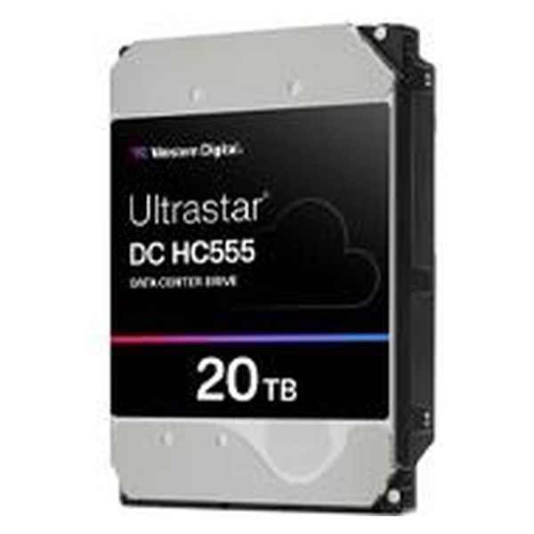 WD Ultra Star HC555 20TB SATA3 7200RPM 512MB Cache