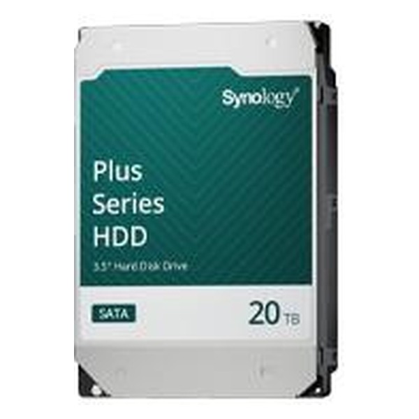 SYNOLOGY - DISCO DURO INTERNO SYNOLOGY HAT3320-20T SERIE PLUS 3.5 20TB SATA 6GB/S 7200 RPM 1GB, COMPATIBILIDAD LIMITADA EN EQUIPOS SYNOLOGY.
