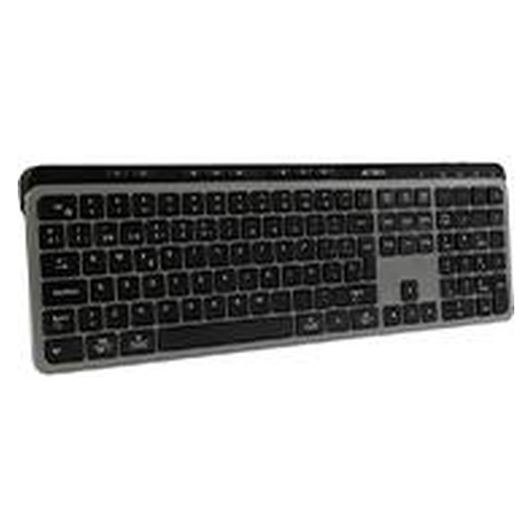 ACTECK - TECLADO ACTECK INSPIRE KREA TI755 / INALAMBRICO DUAL / MULTIDISPOSITIVO 2.4 GHZ 2 BT / ESPA?OL / WIN - MAC / 118 TECLAS / BATERIA RECARGABLE / ANTI GHOSTING / NEGRO - G...