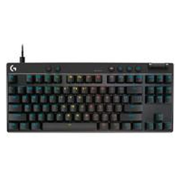 LOGITECH - TECLADO GAMING LOGITECH PRO X TKL RAPID USB RGB NEGRO