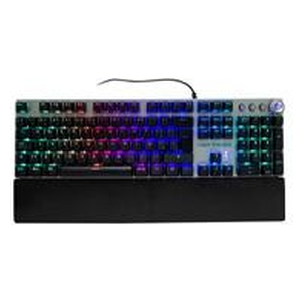 PERFECT CHOICE - TECLADO GAMER MECANICO TECLAS MACRO PROGRAMABLES RESISTANCE VORTRED V-930600