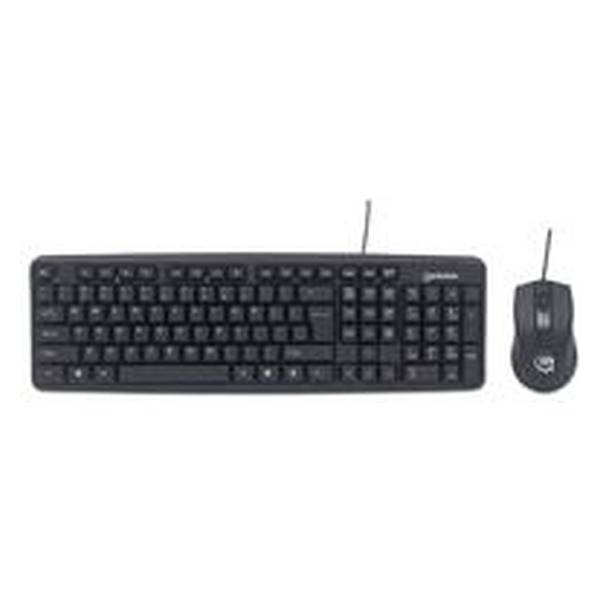 MANHATTAN Combo: Teclado y Mouse Óptico USB Cableado 178464