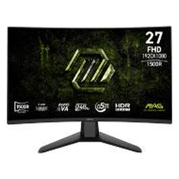 MSI OEM - MONITOR GAMER MSI MAG 274CF X24 /27 FHD / 240 HZ/2XHDMI/DISPAYPORT1.4  CURVO 1500R