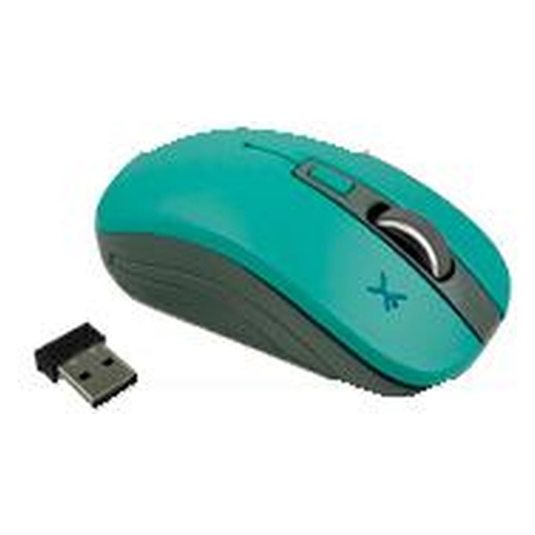 Mouse Inalambrico Optico Perfect Choice 800-1600 DPI Turques