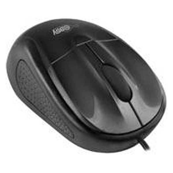 Perfect Choice Mouse Alámbrico Óptico 1000 DPI USB Negro