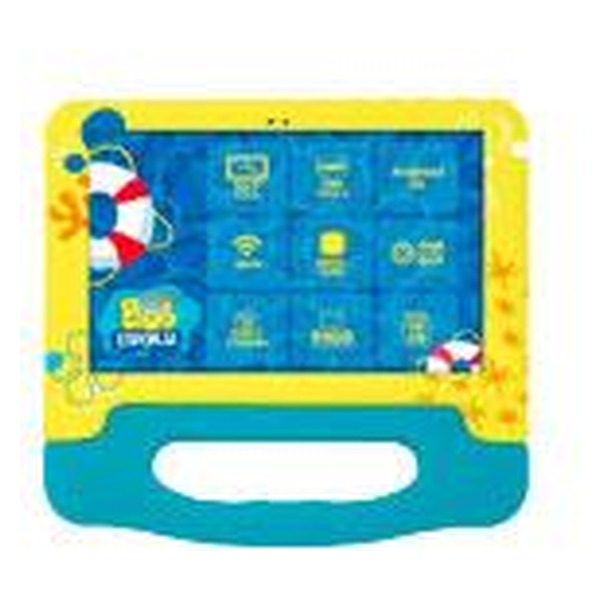 BOB ESPONJA - TABLETA BOB ESPONJA 10.1 CON CASE AMARILLO / A333 PENTACORE/ 4GB RAM/ 64GB / DOBLE CAMARA/ WIFI/ BLUETOOTH/6000MAH / ANDROID 15
