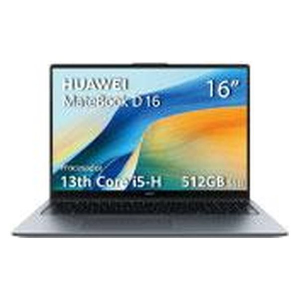 Huawei Matebook D16: i5-13420H, 16GB RAM, 512GB SSD, Sin SO