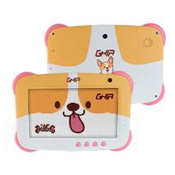 GHIA - TABLET GHIA 7 KIDS/A50 QUADCORE/1GB RAM/16GB /2CAM/WIFI/BLUETOOTH/2500MAH/ANDROID 9 /PERRITO