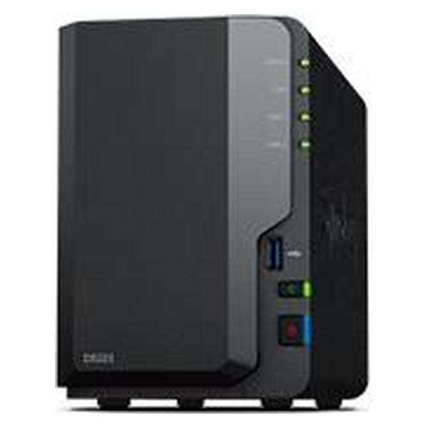 SYNOLOGY DS223 NAS: 2 Bahías, Quad-Core 1.7GHz, 2GB DDR4, Gb