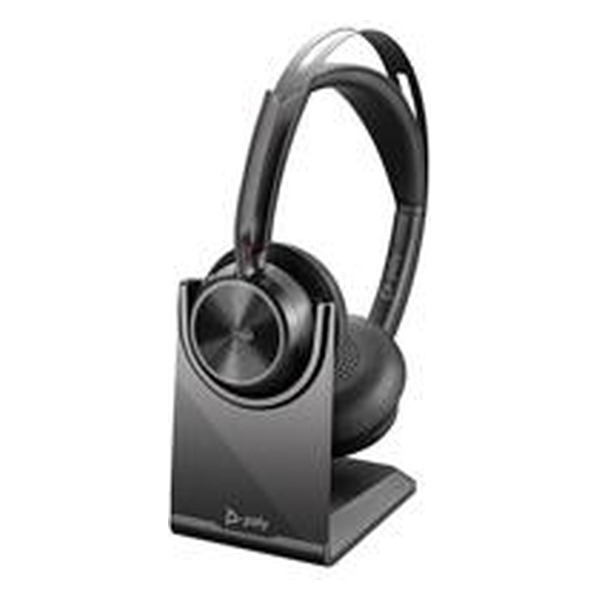 POLY - DIADEMA HP POLY 9T9J6AAAC3 VOYAGER FOCUS 2 UC/ VERSION MICROSOFT TEAMS BLUETOOTH DONGLE USB-A CONEXION DE HASTA 2 DISPOSITIVOS ESTEREO HASTA 19 H DE CONVERS ALCANCE HASTA...