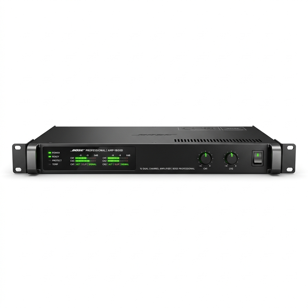 Amplificador de Audio PowerShareX | 4x600w | Potencia Adaptable | DSP | Dante | Baja Impedancia | 70/100V