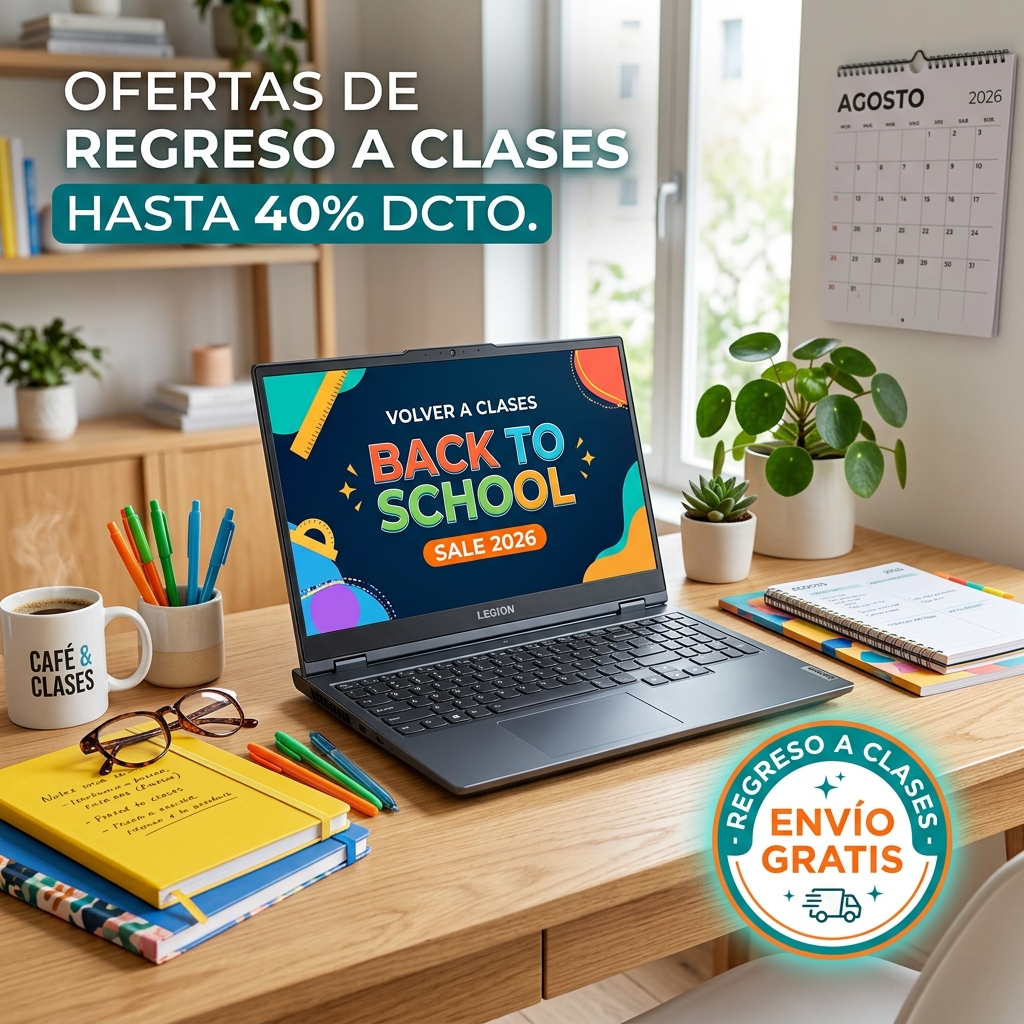 Lenovo Laptops Regreso a Clases