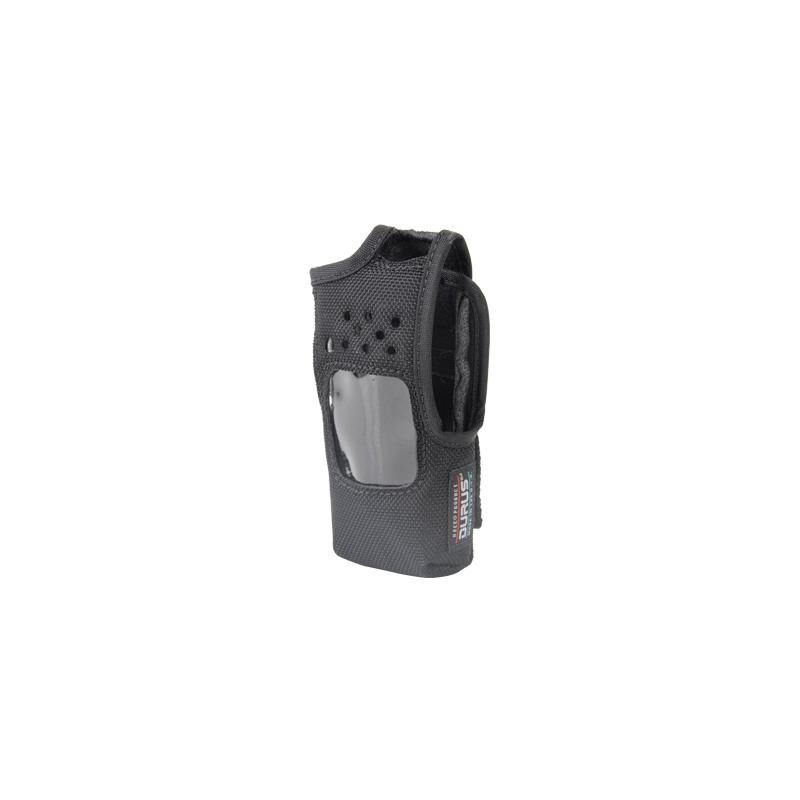 Funda de Nylon, lazo-cinto, capuchón auto-adherible en botones y visor frontal / TK-2312/3312, NX-240/340.