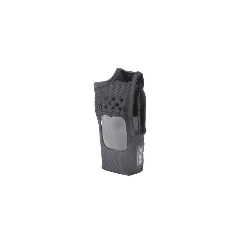 Funda de Nylon, clip metálico-cinto, capuchón auto-adherible y visor frontal / TK-2312/3312, NX-240/340.