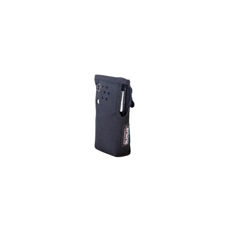Funda reforzada de Nylon, clip metálico para cinto y correa con broche frontal para IC-F1000, IC-F2000.