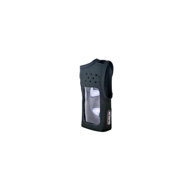 Funda de Nylon, clip-cinto, capuchón auto-adherible en botones y visor frontal-DTMF para IC-F3021/ 3031 / 3230.