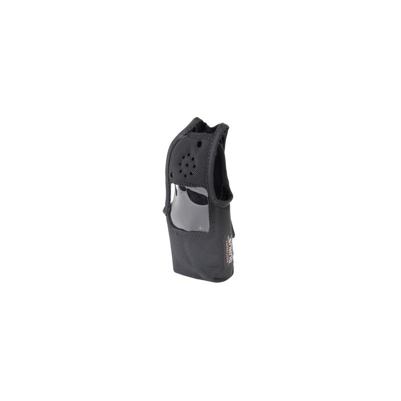 Funda de Nylon, lazo-cinto, capuchón con broches / botones y visor  frontal / IC-F3161, IC-3261, IC-3360.