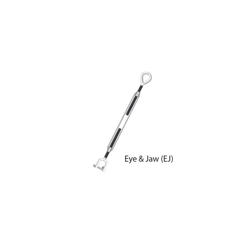 Tensor de 1/2" X 12" Ojo - Quijada
