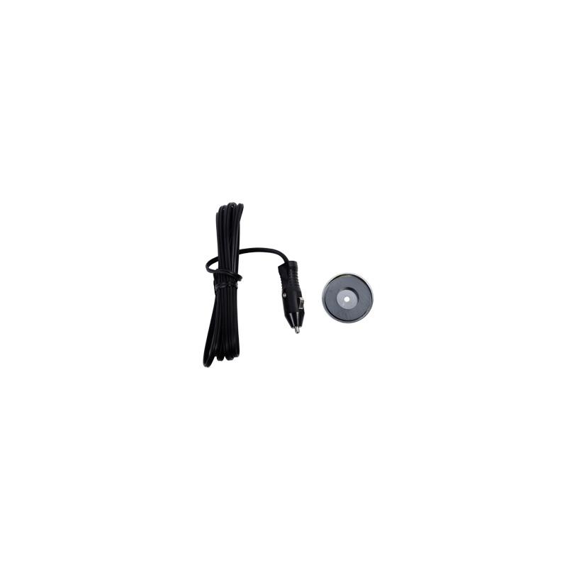 Kit para montaje magnético con cable de corriente para encendedor vehícular, para Estrobo RENEGADE