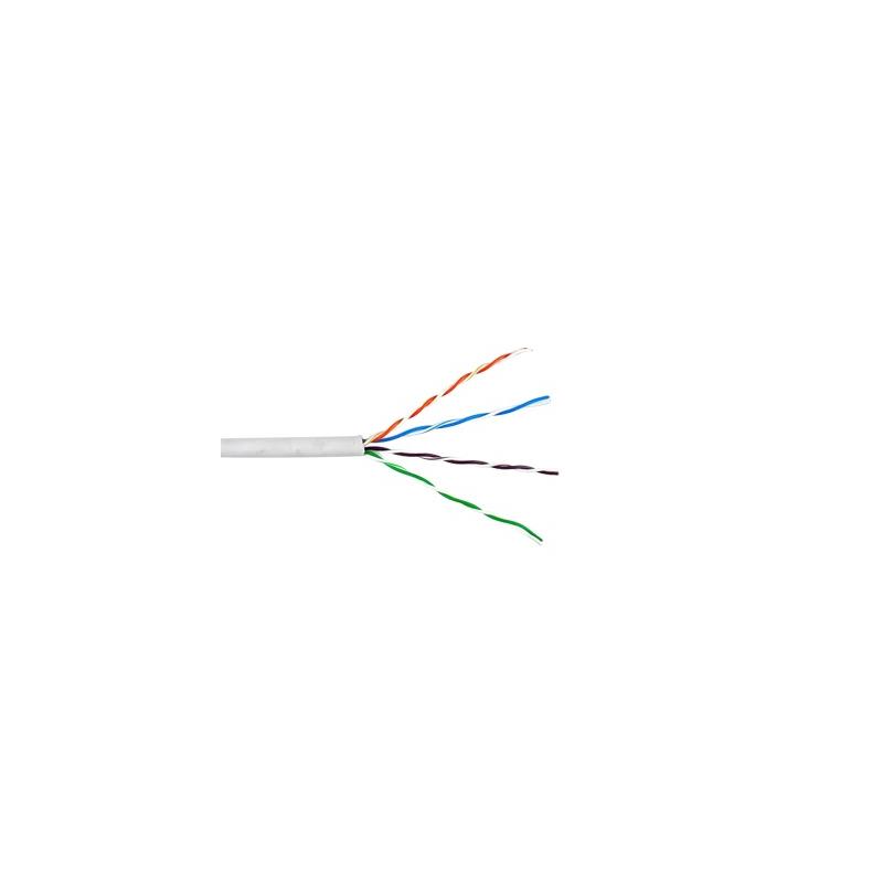 Bobina Cable UTP Cat6 305m Blanco CMR 350MHz GENESIS | Precio México - Envío Inmediato | LM Soluciones
