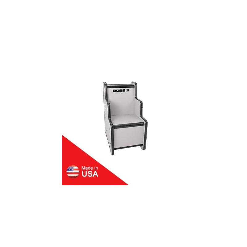 Detector de Metales en Boca, Espalda, Asiento y Piernas.