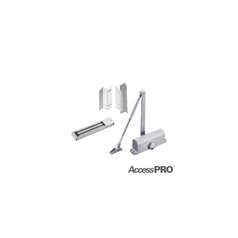 Kit Control Acceso Chapa Magnética 600Lbs AccessPRO | Precio México - Envío Inmediato | LM Soluciones