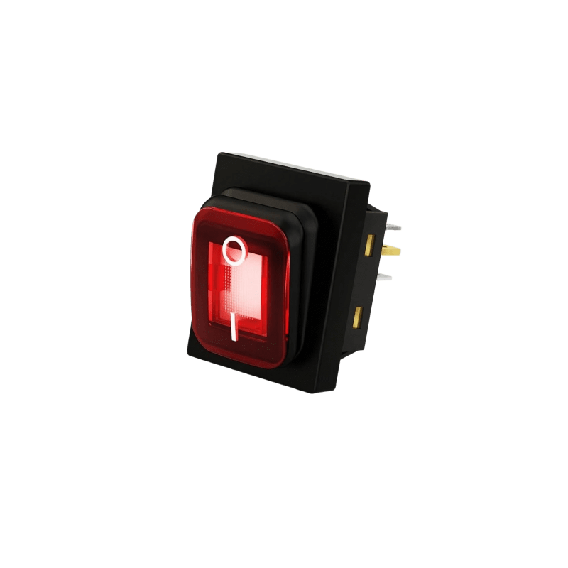 Interruptor Switch LED Rojo IP65 ACCESSPRO Industrial NO/COM | Precio México - Envío Inmediato | LM Soluciones