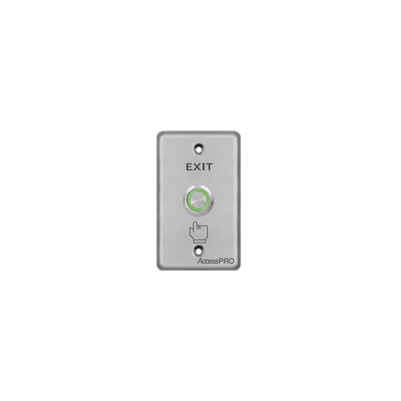Botón de Aro Iluminado Verde IP65 ACCESSPRO - LM Soluciones