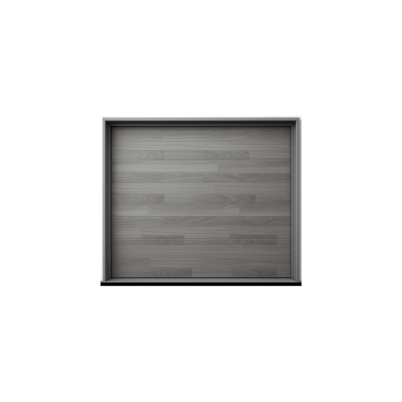Puerta de Garage de Alta Calidad / Linea Central / Color Blanco 12X9 pies,  AISLADA, Estilo Americana.
