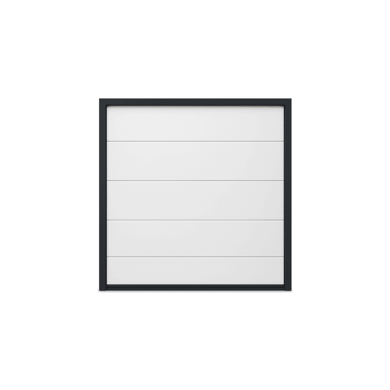 Puerta de Garage Accespro 8x7 Aislada Blanca