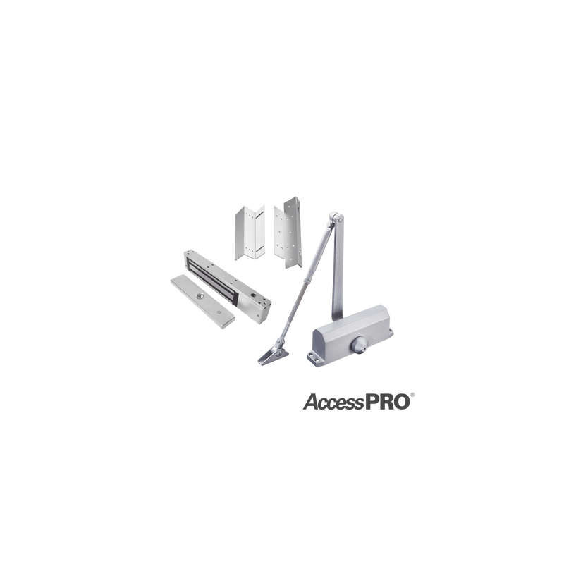 KIT INC CHAPA MAGNETICA DE 600LBS / MONTAJE TIPO Z Y L / CIE